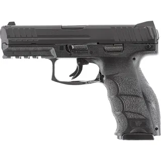 Heckler & KOCH Airsoft Pistole VP9, Federdruck Waffe mit 0,5 Joule, inkl. 100 x 6 mm BB Soft-Air Kugeln, Schwere Ausführung mit Metallschlitten