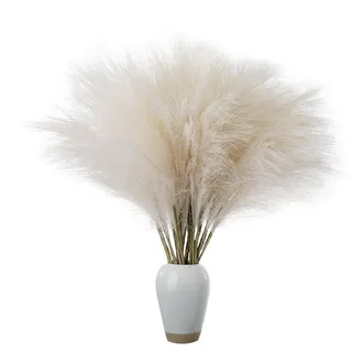 Kunstgras- - Kunstgras- | Pampasgras Pampasgras | Getrocknetes Pampasgras | Blumen Künstliches Künstliches | | Indoor Outdoor Hochzeitsdeko, Küche, Café, Home Ornaments