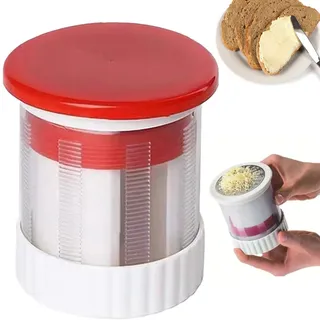 Buttermühle,buttermaker,buttermühle edelstahl wmf,innovativer Butterschnitt ​mühle Spreizbare,buttermühle Streichbare Butterreibe Dem Kühlschrank Gadgets,professionell, Sicher Für Obst, Gemüse, Küche