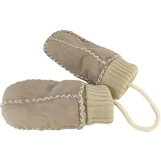 Heitmann Baby Lammfellfäustel Baby Handschuhe sand ca. 0-9 Monate