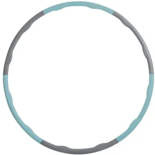 Donic Schildkröt FITNESS-HOOP mit Massagewellen, grey-skyblue, Ø 100cm
