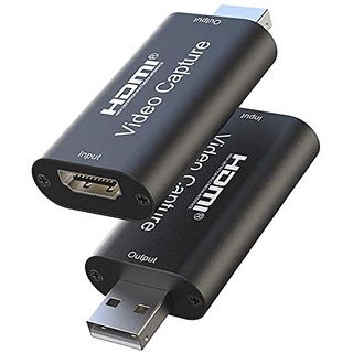 HDMI Videoaufnahmekarte, Capture streamen, HD 1080P Video Record via DSLR, Camcorder, Action Cam, unterstützt Videoaufzeichnung Live-Übertragungen