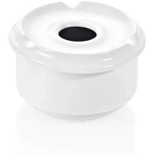 Viva Haushaltswaren WAS 4923 100 Serie Bavaria Porzellan Windaschenbecher, 2-Teilig, 6cm Höhe, 10cm Durchmesser