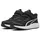 2 Halbschuhe Kinder schwarz/silber/weiß 34