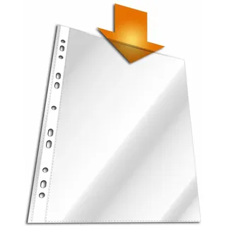 Durable Prospekthüllen 2672 BUSINESS DIN A4 glasklar glatt 0,05 mm