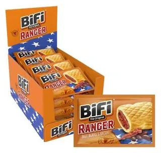 BiFi Fleischsnack Ranger, herzhafte Salami, je 60g, 20 Stück