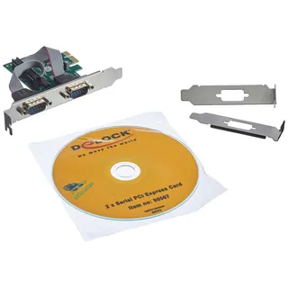 DeLock 90007 PCI-Express Karte RS-232