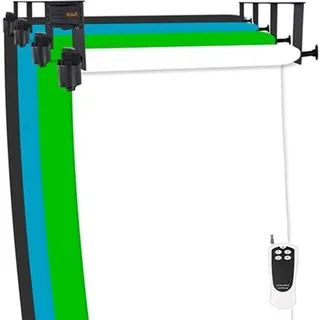 StudioKing Hintergrundsystem Electric B-4WE für 4 Rollen