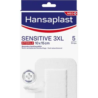BEIERSDORF Hansaplast Wundverband Steril Sensitive 10x15cm 5 st