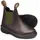 Chelsea-Boots Braun/Grün 35