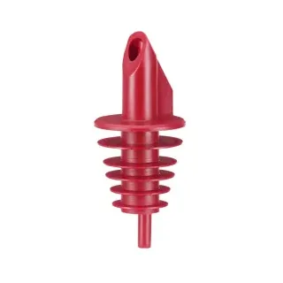 Fuchs Gastronomiebedarf BILLY Universal-Ausgießer 4197.12 - 1 Packung = 12 Stück, rot