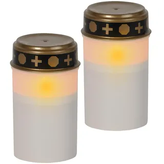 Star Trading LED Grablicht Serene 2 St. weiß