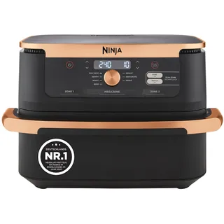 Ninja Foodi FlexDrawer AF500EUCP 10,4 l schwarz/kupfer
