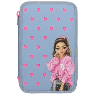 DEPESCHE 3-Fach Federtasche mit Silikon-Pins