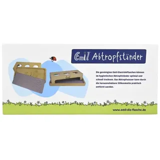 Emil die Flasche® Abtropfständer aus Bambus
