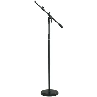 Tama Iron Works Studio Series Round Base Telescoping Boom Microphone Stand (MS736RBK)