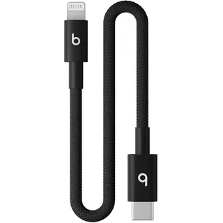 Apple Beats USB-C zu Lightning gewebtes Kabel 0.2 m Bolt Black