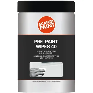 Scandipaint Pre-Paint Wipes 40