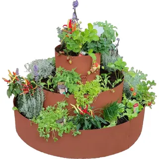 UNUS Kräuterschnecke Rostoptik in Braun Ø Gr.: onesize