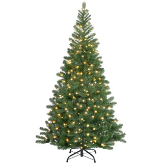 CASARIA Weihnachtsbaum 140cm mit Lichterkette