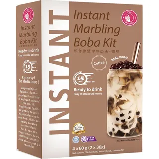 Heuschen & Schrouff Os Bubble Instant Bubble Tea Milch Getränk mit süßem Kaffee 240g