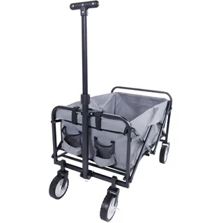 Lex Bollerwagen faltbar grau