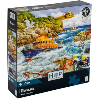 The House of Puzzles - Rettungspuzzle - 1000 Teile Puzzles für Erwachsene, Künstler illustriert, malerische Landschaft, Deluxe-Puzzle-Geschenke