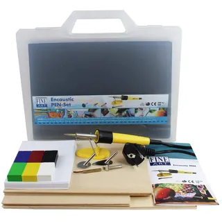 Encaustic Pen, großes Geschenk-Set mit viel Zubehör