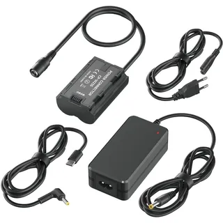 Mspalocell NP-W235 Dummy-Akku-Netzteil mit USB, DC-Koppler, Ersatz für Fujifilm X-T5 X-T4 X-H2S X-H2 GFX50SII GFX100S VG-XT4 X-S20-4266 Kameras Dummy Battery