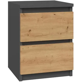 Top e shop Malwa M2 Anthracite artisan Nachttisch