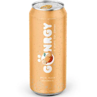 gönrgy Energy White Peach 0,5L Dose