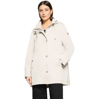 Betty Barclay Sommerjacke mit Kapuze in Silver cloud, | Gr.: 48