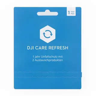 DJI Care Refresh für DJI Mavic 3(1-Jahresplan. Bis zu 2 Ersatzgeräte in 1 Jahr, um Wasserschäden, Kollisionen und Flyaway abzudecken