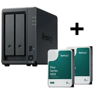 Synology Disk Station DS725+ 12 TB SATA Schwarz