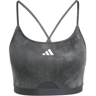 adidas Damen BH Aeroreact Training Essentials, GREFIV/CARBON, XS/AB