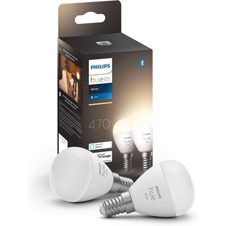 Philips Hue White E14 5.7W/827, 2er-Pack (929002440604)