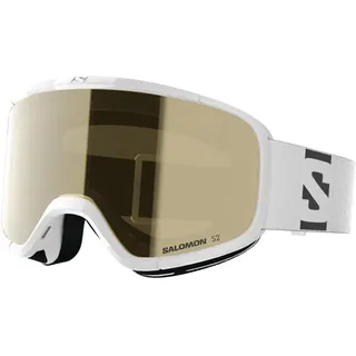 Salomon LUMI ACCESS Schneebrille 2026 white/gold