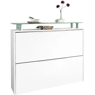 borchardt Möbel Rena 89 x 83 x 23 cm weiß matt