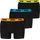 Everyday Basic Boxershorts schwarz blau S 3er Pack