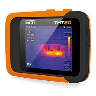 HT Instruments THT80 Wärmebildkamera -20 bis +550°C 25Hz integrierte Digitalkamera, WiFi, Touchscr