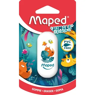 Maped Radiergummi JUNGLE fever weiß