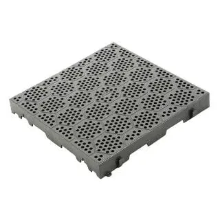 Brunner Kunststoff-rost Deck-fit grau