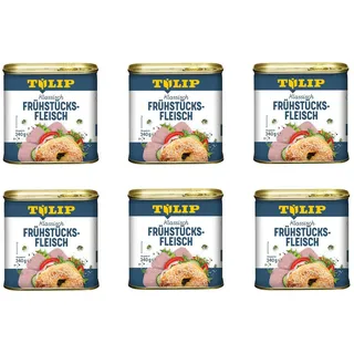 TULIP Wurstkonserve Frühstücksfleisch 340g Original Dänische Delikatesse Konservendose, 340 g, Frühstücksfleisch