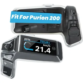Besudo Schutzhülle passend für Bosch Purion 200 Display & Bedieneinheit(BRC3800) Das smarte System - Protective Display Cover vor Kratzern, Stößen - Ebike Zubehör - L045-K