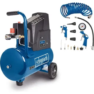 SCHEPPACH HC30o 24L Kolbenkompressor ölfrei 8bar 200l/min