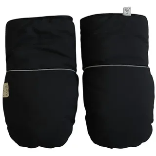 Kaiser 6576025 Kinderwagen-Fußsack Handmuff Polyester Schwarz