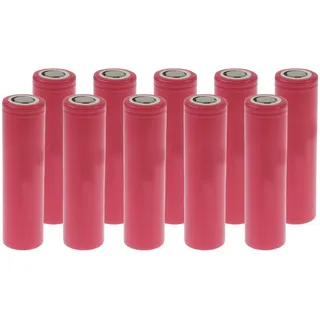 LiIon-Akku INR18650-M29, 3,67 V, 2850 mAh , 10 Stück