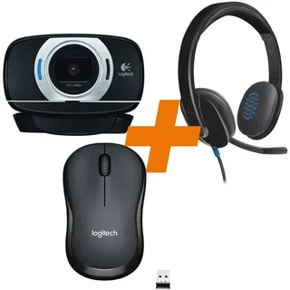Logitech M220-C615-H540 Bundle Persönliches Videokonferenzsystem