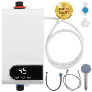 Elektrisch Durchlauferhitzer Tankless Instant Warmwasser Badezimmer Dusche 4500W