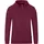 Organic Hoodie maroon M